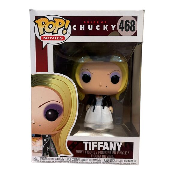Funko POP! Movies Bride of Chucky Tiffany #468 Vinyl Figure - In Box - Picture 1 of 6